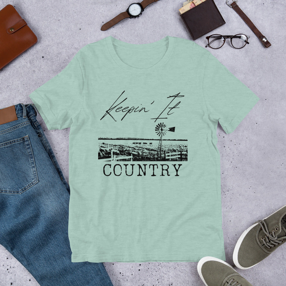 Keepin' It Country Windmill T-Shirt