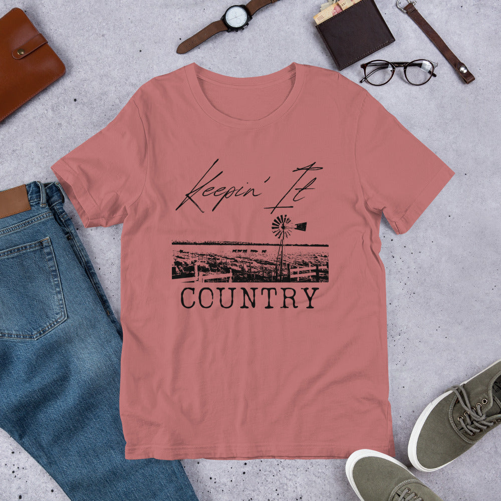 Keepin' It Country Windmill T-Shirt